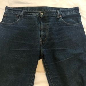Men’s Levi’s dark wash 517 bootcut jeans 36x32